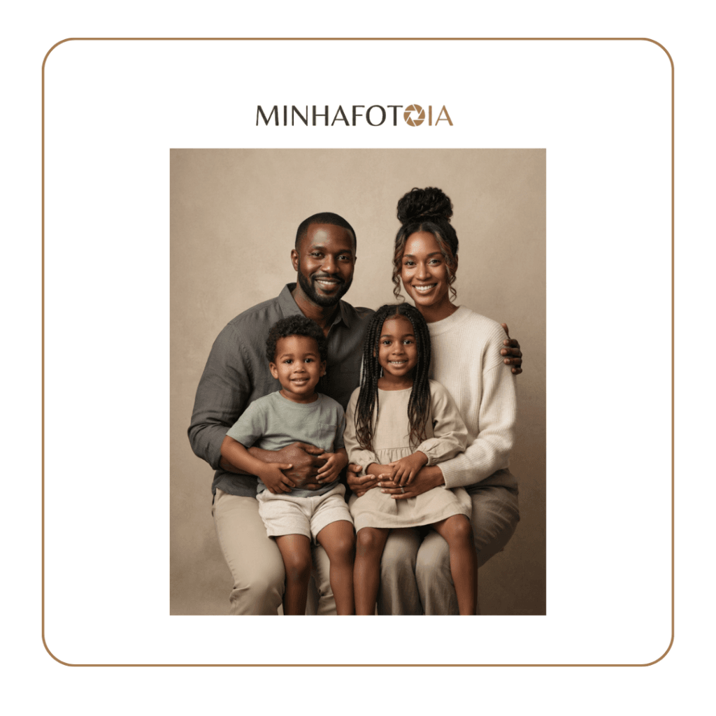 Prompt para Foto de Família - studio - minhafotoia.com.br