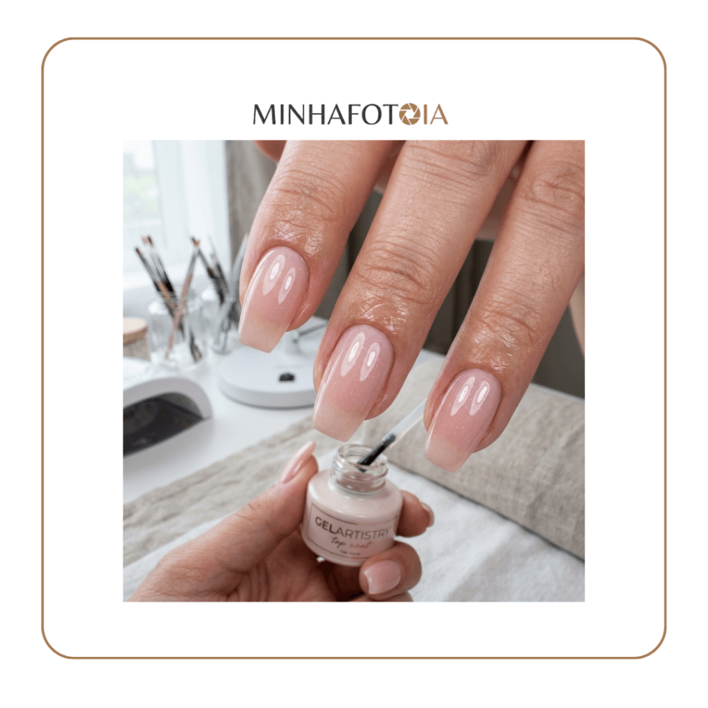 Prompt para Foto Profissional Nail Designer - Prompt Unhas em Gel - minhafotoia.com.br