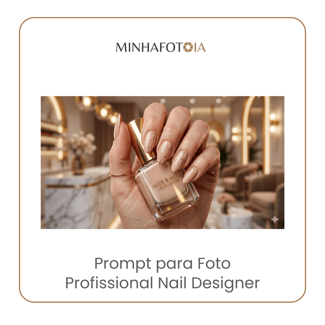 Prompt para Foto Profissional Nail Designer-minhafotoia.com.br