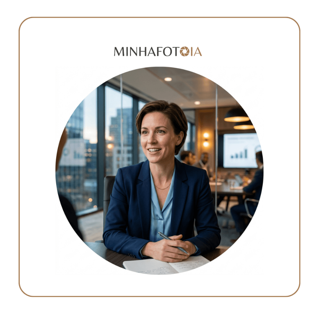 Prompt para Fotos Realistas para Perfil - Prompt Meeting - minhafotoia.com.br
