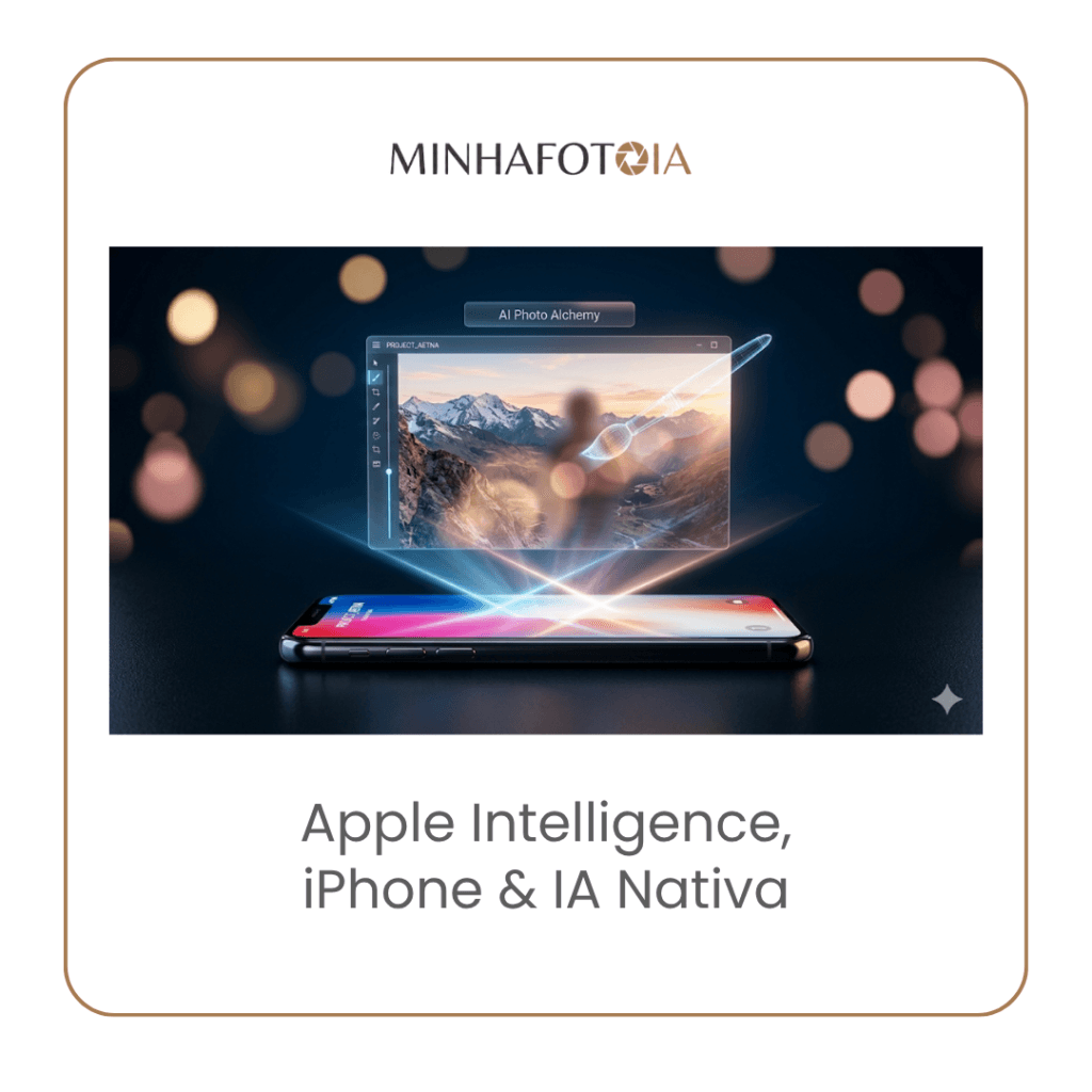 Apple Intelligence Transforma o iPhone num Estúdio Fotográfico com IA Nativa