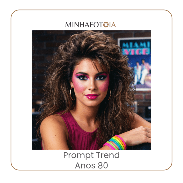 Prompt trend anos 80 - minhafotoia.com.br